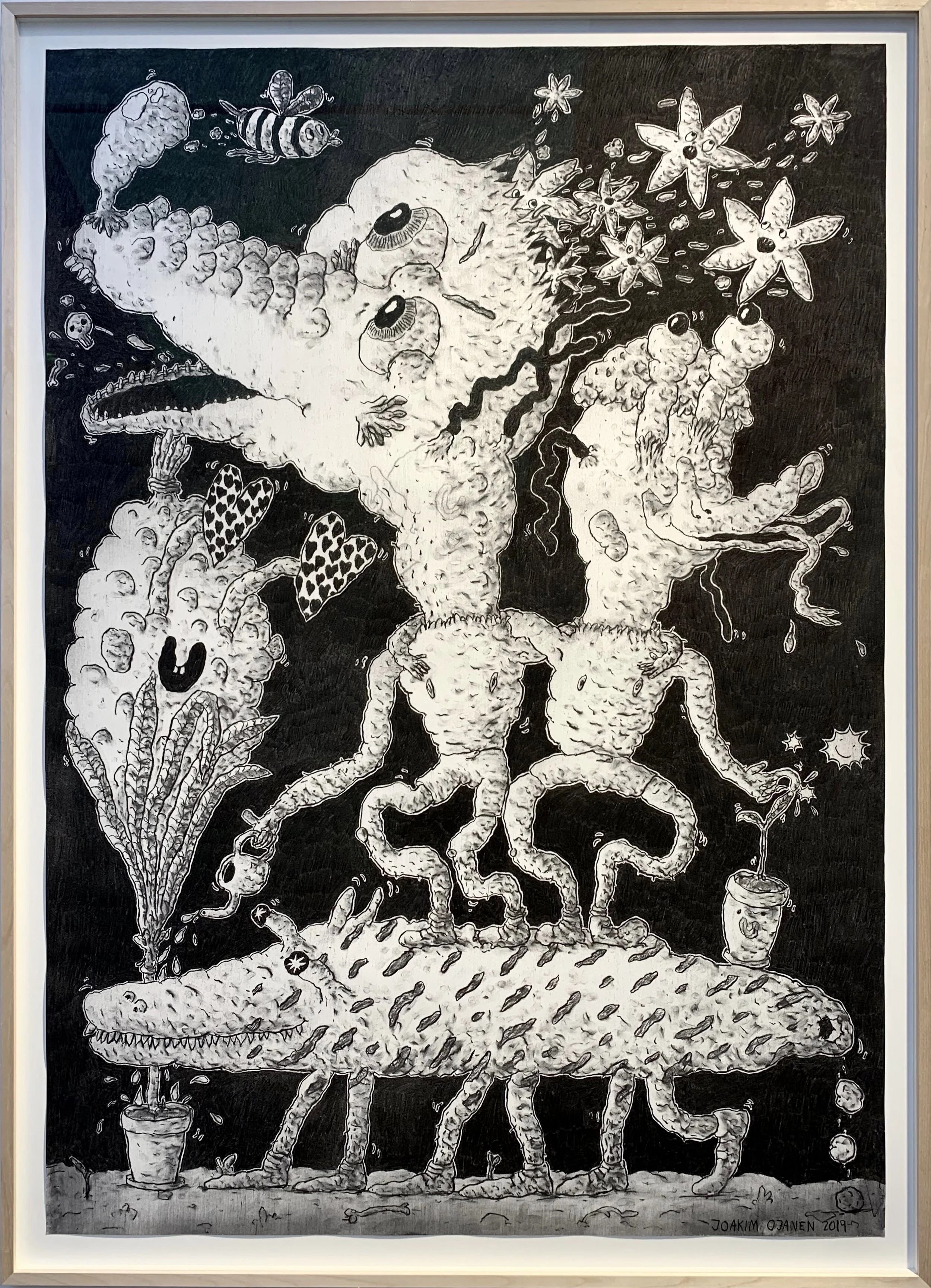 ヨアキム・オジャネン Joakim Ojanen シルクスクリーン 版画 Joakim Ojanen — LARSEN WARNER